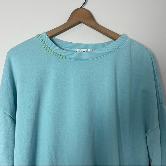 [Wildfox] Women's Blue Crewneck Sweatshirt - Picture 2 of 7